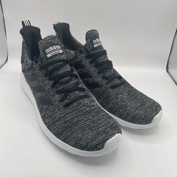 Adidas Puremotion Black Gray‎ White Running Sneakers Cloudfoam Men's 13 - Picture 1 of 10
